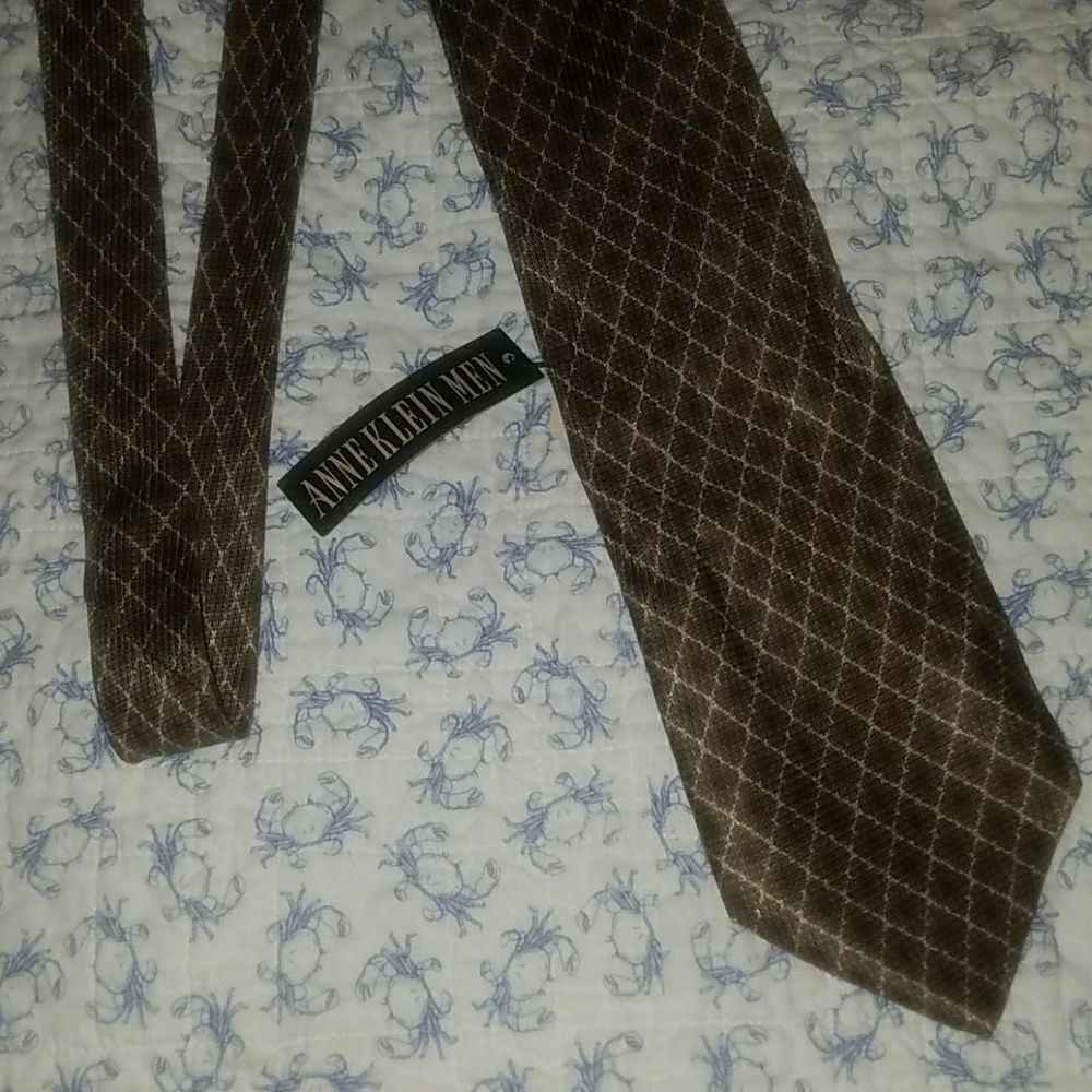 NWT Anne Klein Men silk tie